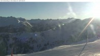 Archiv Foto Webcam Valisera Berg Sicht auf Nova Stoba 07:00