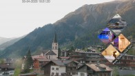 Archiv Foto Webcam Gaschurn Ortszentrum 19:00