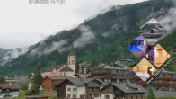 Archived image Webcam Gaschurn - View Village 13:00