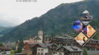 Archiv Foto Webcam Gaschurn Ortszentrum 07:00