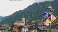 Archiv Foto Webcam Gaschurn Ortszentrum 15:00