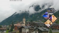 Archiv Foto Webcam Gaschurn Ortszentrum 11:00