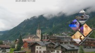 Archiv Foto Webcam Gaschurn Ortszentrum 13:00