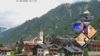 Archiv Foto Webcam Gaschurn Ortszentrum 11:00