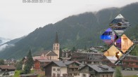 Archiv Foto Webcam Gaschurn Ortszentrum 19:00