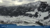 Archiv Foto Webcam Obere Halde - Zöblen / Tannheimer Tal 08:00