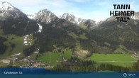 Archiv Foto Webcam Obere Halde - Zöblen / Tannheimer Tal 08:00