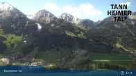 Archived image Webcam Zöblen Tannheim Valley 12:00