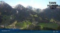 Archiv Foto Webcam Obere Halde - Zöblen / Tannheimer Tal 14:00