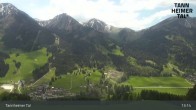 Archived image Webcam Zöblen Tannheim Valley 12:00