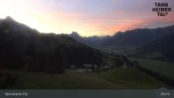 Archiv Foto Webcam Obere Halde - Zöblen / Tannheimer Tal 04:00
