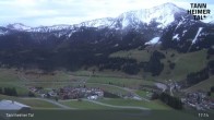 Archiv Foto Webcam Obere Halde - Zöblen / Tannheimer Tal 02:00