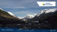 Archived image Webcam Klosters: Sports center 12:00