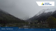 Archived image Webcam Klosters: Sports center 10:00