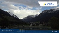 Archived image Webcam Klosters: Sports center 16:00