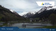 Archived image Webcam Klosters: Sports center 09:00