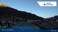 Archived image Webcam Klosters: Sports center 06:00