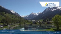 Archived image Webcam Klosters: Sports center 10:00