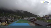 Archived image Webcam Klosters: Sports center 12:00