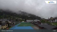 Archived image Webcam Klosters: Sports center 16:00