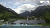 Archived image Webcam Klosters: Sports center 16:00
