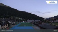 Archived image Webcam Klosters: Sports center 04:00