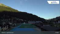 Archived image Webcam Klosters: Sports center 06:00