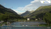 Archiv Foto Webcam Sportzentrum in Klosters 18:00