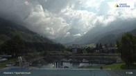 Archived image Webcam Klosters: Sports center 10:00