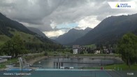 Archived image Webcam Klosters: Sports center 14:00