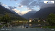 Archived image Webcam Klosters: Sports center 18:00