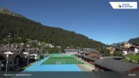 Archived image Webcam Klosters: Sports center 09:00