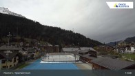 Archived image Webcam Klosters: Sports center 12:00