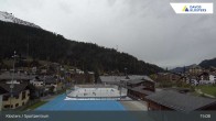Archived image Webcam Klosters: Sports center 14:00