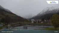 Archived image Webcam Klosters: Sports center 14:00