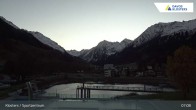 Archived image Webcam Klosters: Sports center 06:00