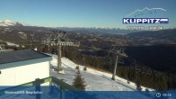 Archiv Foto Webcam Bärenwaldlift Bergstation in Klippitztörl 08:00