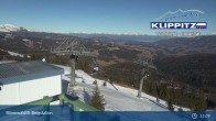 Archiv Foto Webcam Bärenwaldlift Bergstation in Klippitztörl 10:00