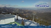 Archived image Webcam Top Station Bärenwaldlift (Klippitztörl) 12:00