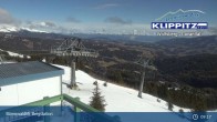 Archiv Foto Webcam Bärenwaldlift Bergstation in Klippitztörl 08:00