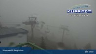 Archived image Webcam Top Station Bärenwaldlift (Klippitztörl) 08:00