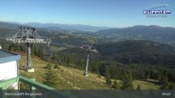 Archiv Foto Webcam Bärenwaldlift Bergstation in Klippitztörl 09:00
