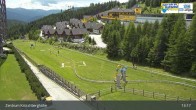 Archiv Foto Webcam Rennweg: Zentrum Katschberghöhe 12:00
