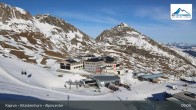 Archiv Foto Webcam Kitzsteinhorn Alpincenter 08:00
