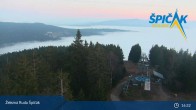 Archived image Webcam Špicák Železná Ruda: Chair Lift 00:00