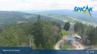 Archiv Foto Webcam Špicák Sessellift 14:00