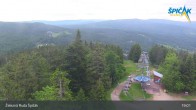 Archived image Webcam Špicák Železná Ruda: Chair Lift 18:00