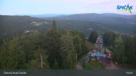 Archived image Webcam Špicák Železná Ruda: Chair Lift 20:00