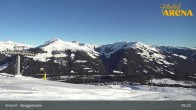 Archived image Webcam Hochkrimml - View Berggeistalm 08:00