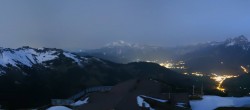 Archived image Webcam Panoramic view of Hochkönig 03:00